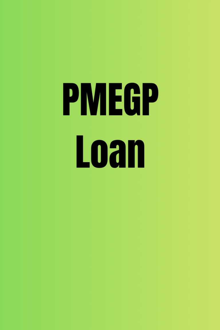 PMEGP Loan